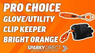 Pro Choice GCKO | Glove/Utility Clip Keeper | Orange