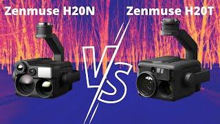 DJI Zenmuse H20N vs H20T Thermal Camera Comparison