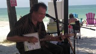 Cigar Box Guitar Boogie Blues On The Beach