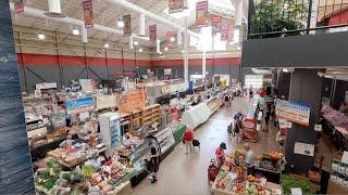 FOOD MARKET in Kitchener Ontario Canada - Farmer's Market one of the Oldest in Canada