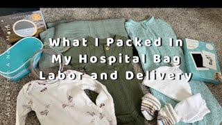 What’s In My Hospital Bag Labor and Delivery| Overpacker