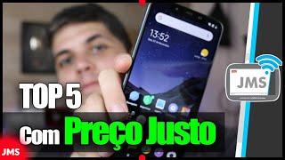 5 Celulares BARATOS com preço Justo para comprar até 1000 Reais - CanalJMS