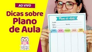 Como fazer seu Plano de Aula - Ao Vivo