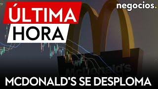 ULTIMA HORA: McDonald's se desploma tras detectarse un brote mortal de e-coli en sus hamburguesas