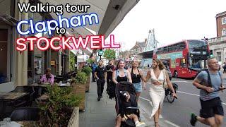 South London Walking Tour | Clapham Common - Stockwell [4K]