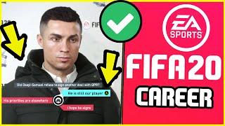 16 THINGS YOU SHOULD DO IN FIFA 20 CAREER MODE