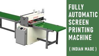 Screen Printing Machine Fully Automatic