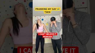 My twin just pulled the ULTIMATE prank on me…I NEVER saw it coming! 