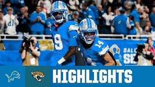 Lions offense GOES OFF in 52-6 win | Lions vs. Jaguars Week 11 NFL Highlights