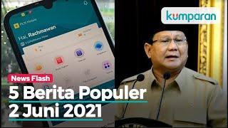 Berita Populer: Internet Murah PLN hingga Prabowo soal Anggaran Alpalhankam