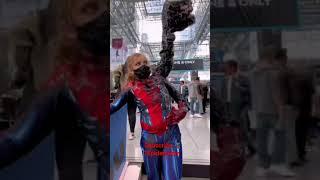 Real Looking Venom at New York Comic Con  Spideykid