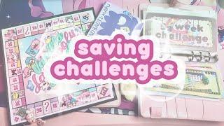 Savings challenges and games