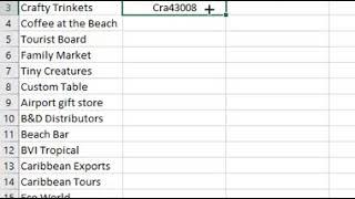 Double Click Fill Handle in Excel