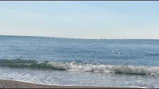 Sea waves in Vietri sul Mare, Golfo di Salerno, Italy