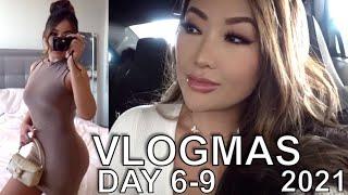 VLOGMAS DAY 6, 7, 8 + 9 | WE'RE BACK! NEW BAG | 2021 | hollyannaeree