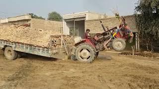 Dangerous Tractor Stunt! Massey 240 vs Massey 240 | Massey Ferguson 260 Turbo Tractor