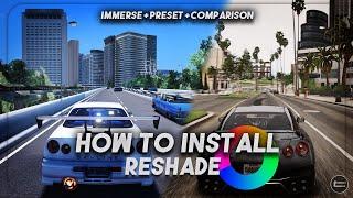 How to install Reshade + Presets for GTA 5 w/Comparison | 2023