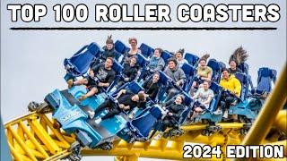 Top 100 Roller Coasters in the World | PART 1 (2024)