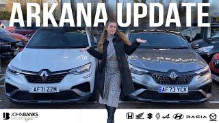 What's changed?  - NEW Face-lifted Renault Arkana UK Review 2023