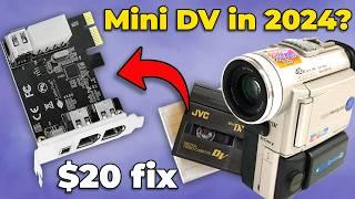 VHS? Better! Mini DV: $20 Solution for Stunning Quality in 2024!