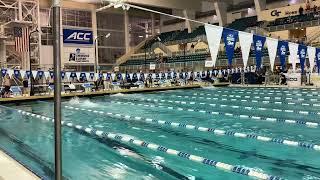 NC State Goes Fastest Time This Year | Men’s 800 Free Relay A Final | 2022 ACC Championships