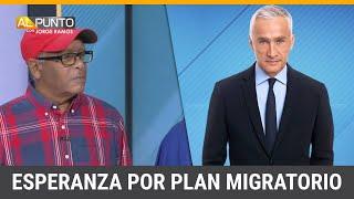 Están juntos hace más de 20 años y aseguran que el nuevo plan migratorio de Biden les cambió la vida