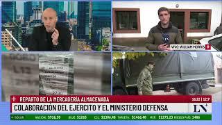Tucumán: el ejército repartirá los alimentos almacenados; operativo en Tafí Viejo