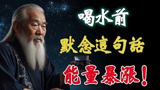 揭秘古老水療秘術！妳敢相信嗎？喝水前說這句咒語，竟然能…