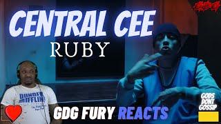 AMERICAN Reacts to Central Cee - Ruby [Music Video]