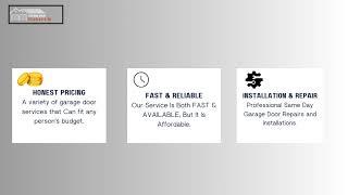 Garage Door Repair Fishers, IN