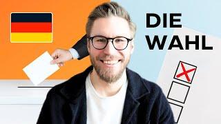 Bundestagswahl - Wichtige Vokabeln zum Deutschlernen (B2/C1)