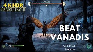 God of War Ragnarok - Vanadis - Boss Fight