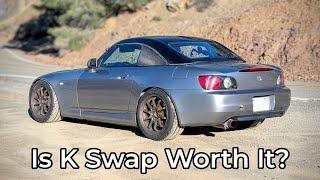 K-Swapped 2000 Honda AP1 S2000 Review - $800 Engine Better Than The Original?