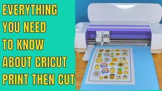 Cricut print then cut basics for beginners Everything you need to know for maker or explore machines