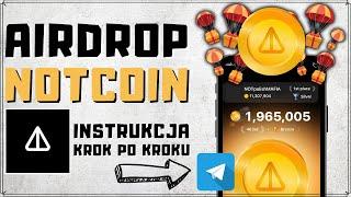 Airdrop NOTCOIN Krok Po Kroku Jak otrzymać Airdrop na sieci Toncoin