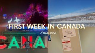 First week in Canada experience: Getting my SIN, Health card registry, My first ATM card & more