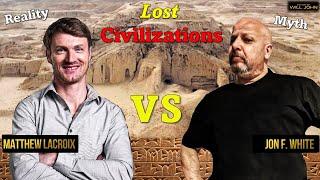 Lost Civilizations DEBATE | Atlantis Real? Jesus, Great Flood, Ancient Myths-Matt LaCroix, Jon White