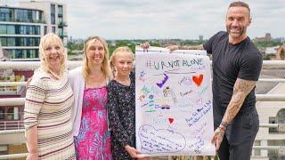 Calum Best Meets Brave Girl Advocating for Children of Alcoholics