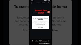 Banned from TikTok