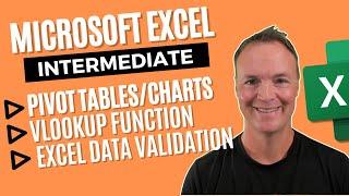 Intermediate Microsoft Excel Tutorial - Level Up! 