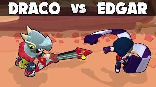 DRACO vs EDGAR ⭐  Brawl Stars