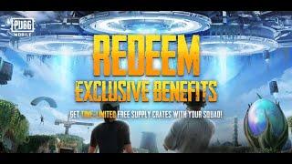 PUBG MOBILE Redeem Code: BTLAZBZ5BP for Free rewards