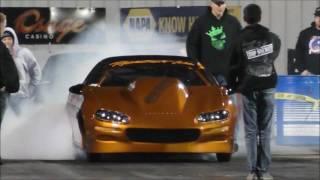 Tony V. vs Tony Thorn in his black Camaro in a side by side thriller at redemption 6.0