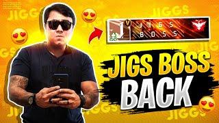 Jigs Boss BACK In Free Fire  | BOSS OFFICIAL