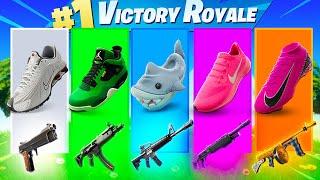 Random *SHOES* Challenge pe Fortnite - !