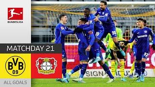 7 Goals in Top Match | Borussia Dortmund - Bayer 04 Leverkusen 2-5 | All Goals | Matchday 21