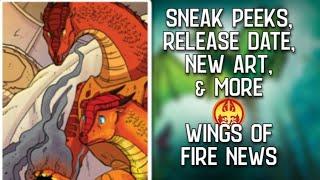 HUGE Wings Of Fire News! (Artist Reveal, Preview, Release Date, & More)