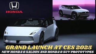 Grand Launch at CES 2025 | New Honda 0 Saloon and Honda 0 SUV Prototypes 2026