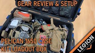 Pelican 1650 Kit Load Out Box