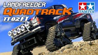 TAMIYA 1/10 R/C LANDFREEDER QUADTRACK (TT-02FT CHASSIS) タミヤ ランドフリーダー クワッドトラック